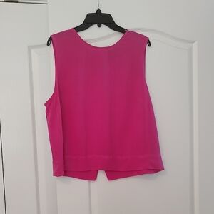 Banana Republic Pink Boxy Sleeveless Tank Top